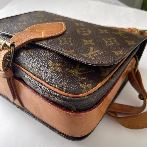 SOLD LOUIS VUITTON VINTAGE CARTOUCHIÈRE MM - Picture 6 of 13